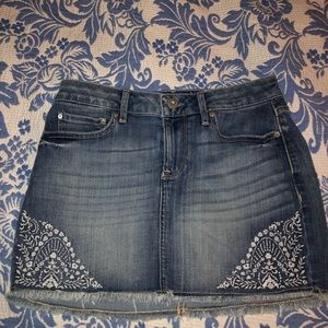 american rag denim skirt. new without tags.